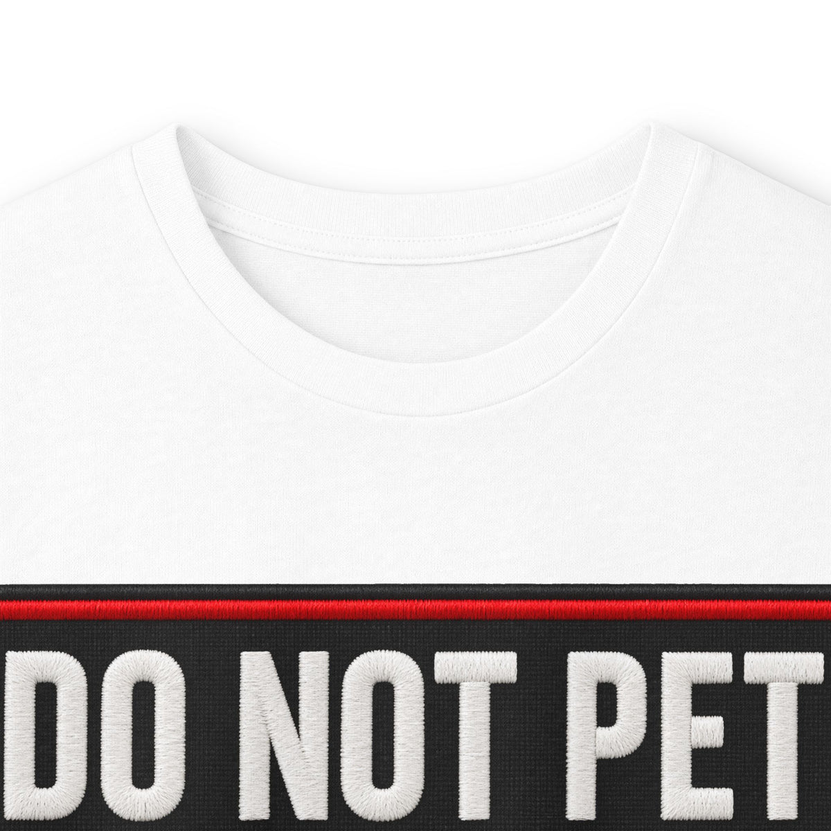 Do Not Pet - Service Dog Patch - Unisex Ultra Cotton Long Sleeve Tee