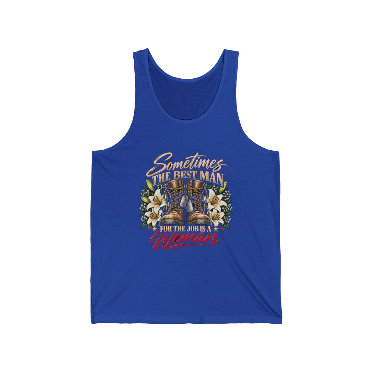 Sometimes Best Man Woman - Athletic Tank