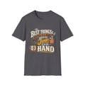 Best Things Happen in a Man's Hand - Classic Tee