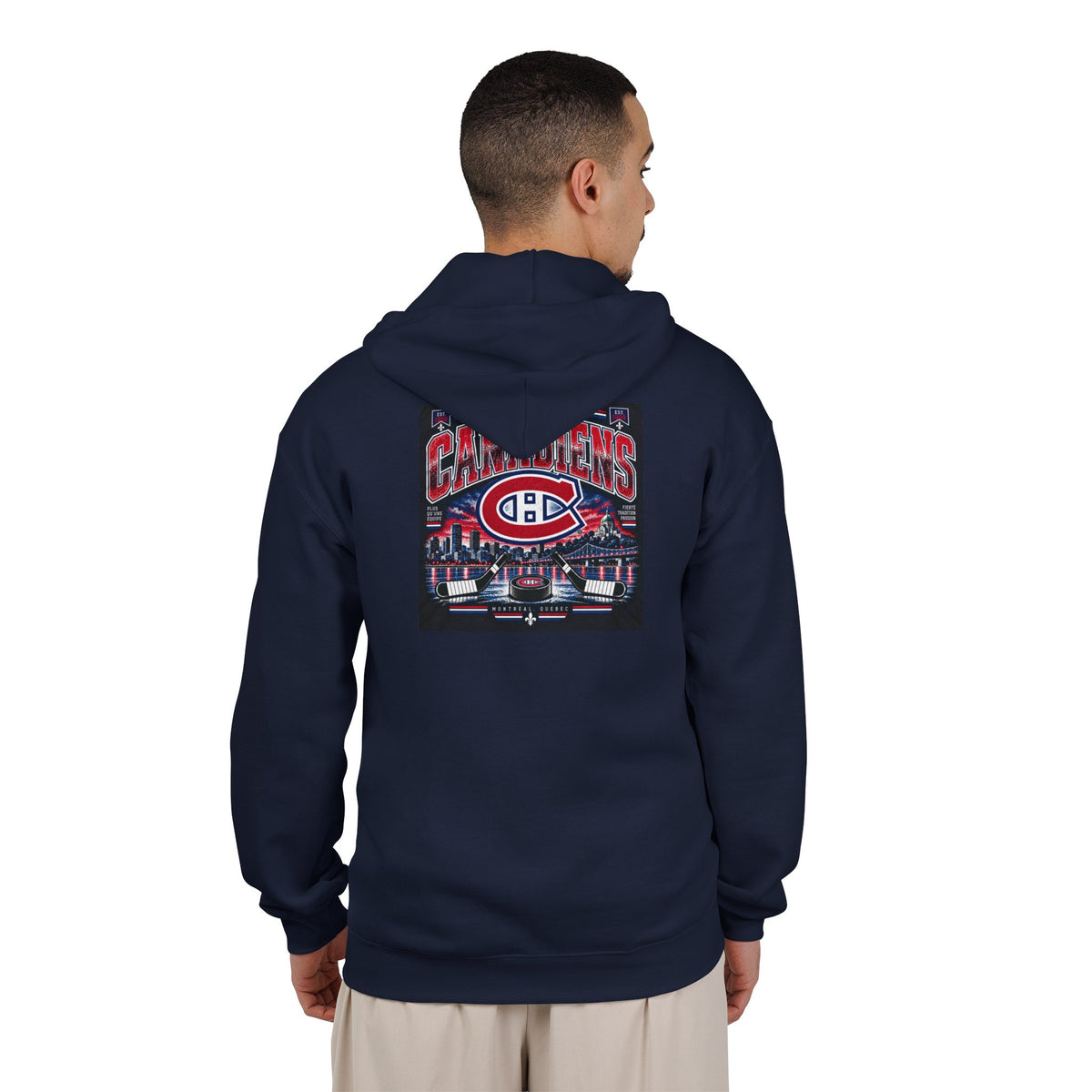 Montreal Canadiens - Full-Zip Hooded Sweatshirt