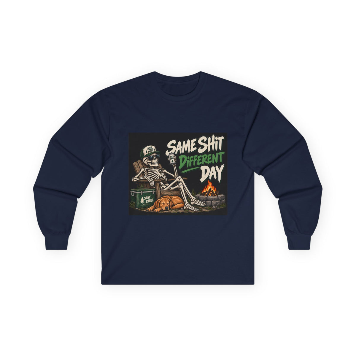 Same Shit Different Day - Unisex Ultra Cotton Long Sleeve Tee