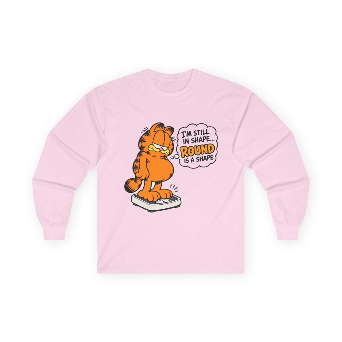 Round Shape Garfield - Unisex Ultra Cotton Long Sleeve Tee