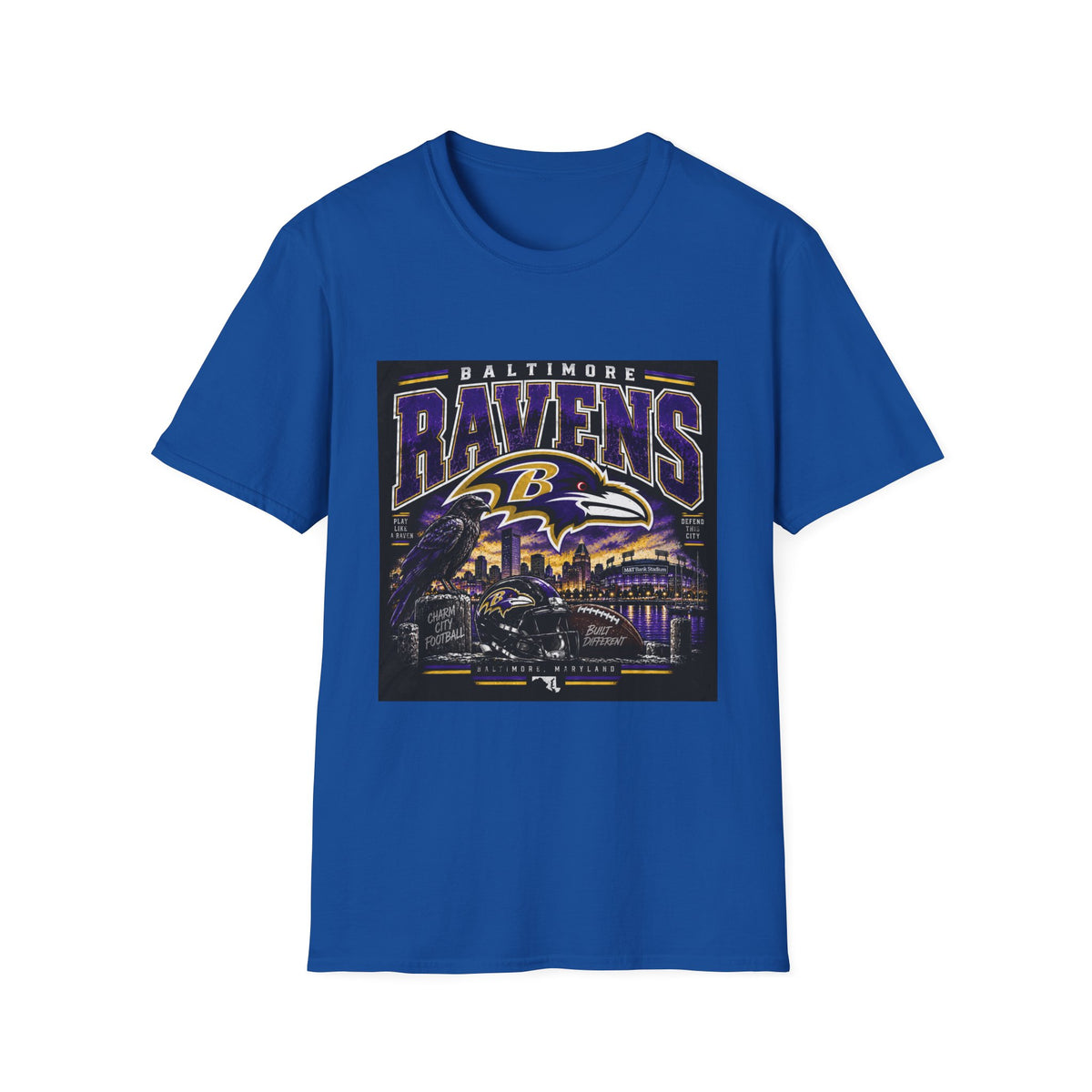 Baltimore Ravens Skyline Tee - Classic Tee