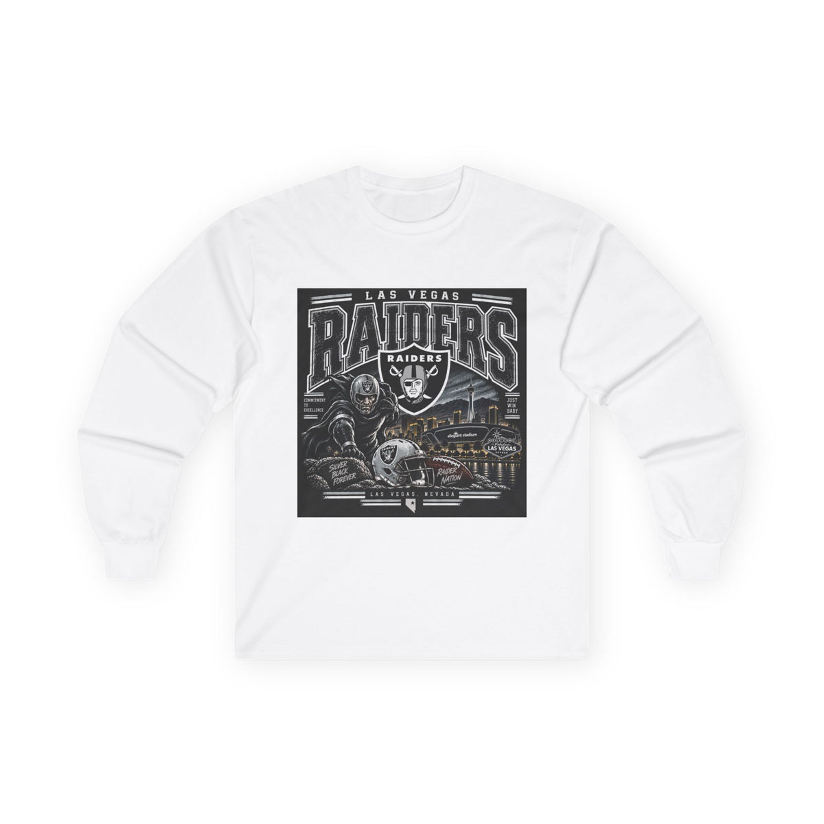 Las Vegas Raiders Nation - Unisex Ultra Cotton Long Sleeve Tee