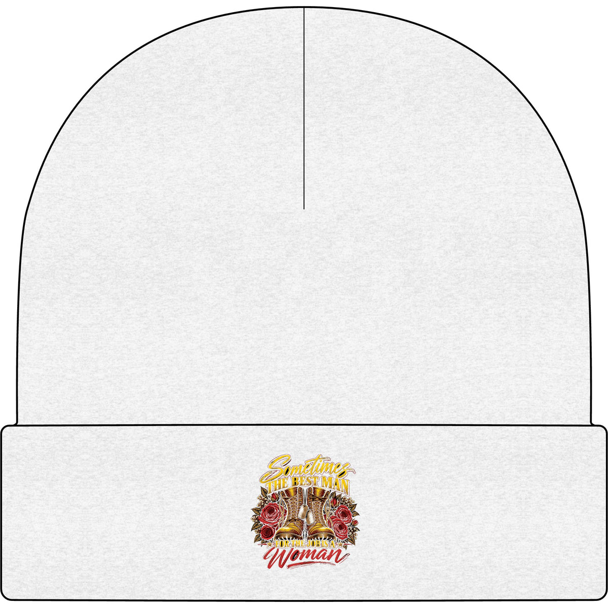Best Man for the Job - AS Colour 1107 Cuff Beanie