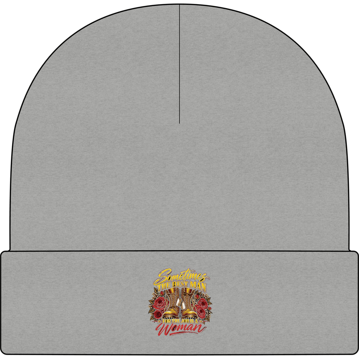 Best Man for the Job - AS Colour 1107 Cuff Beanie