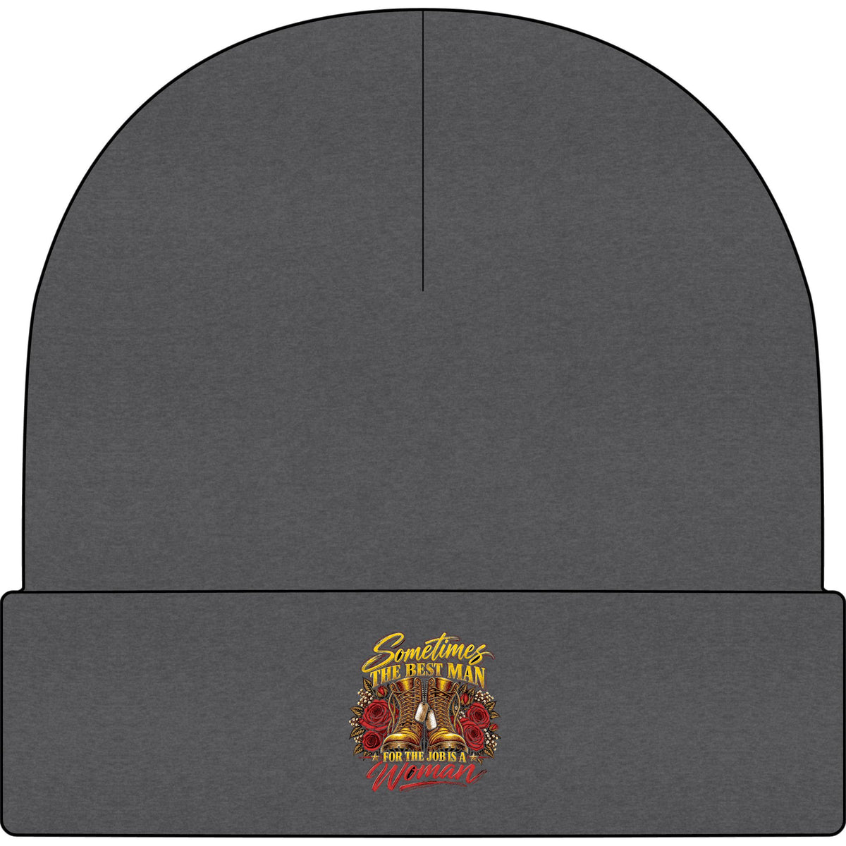 Best Man for the Job - AS Colour 1107 Cuff Beanie