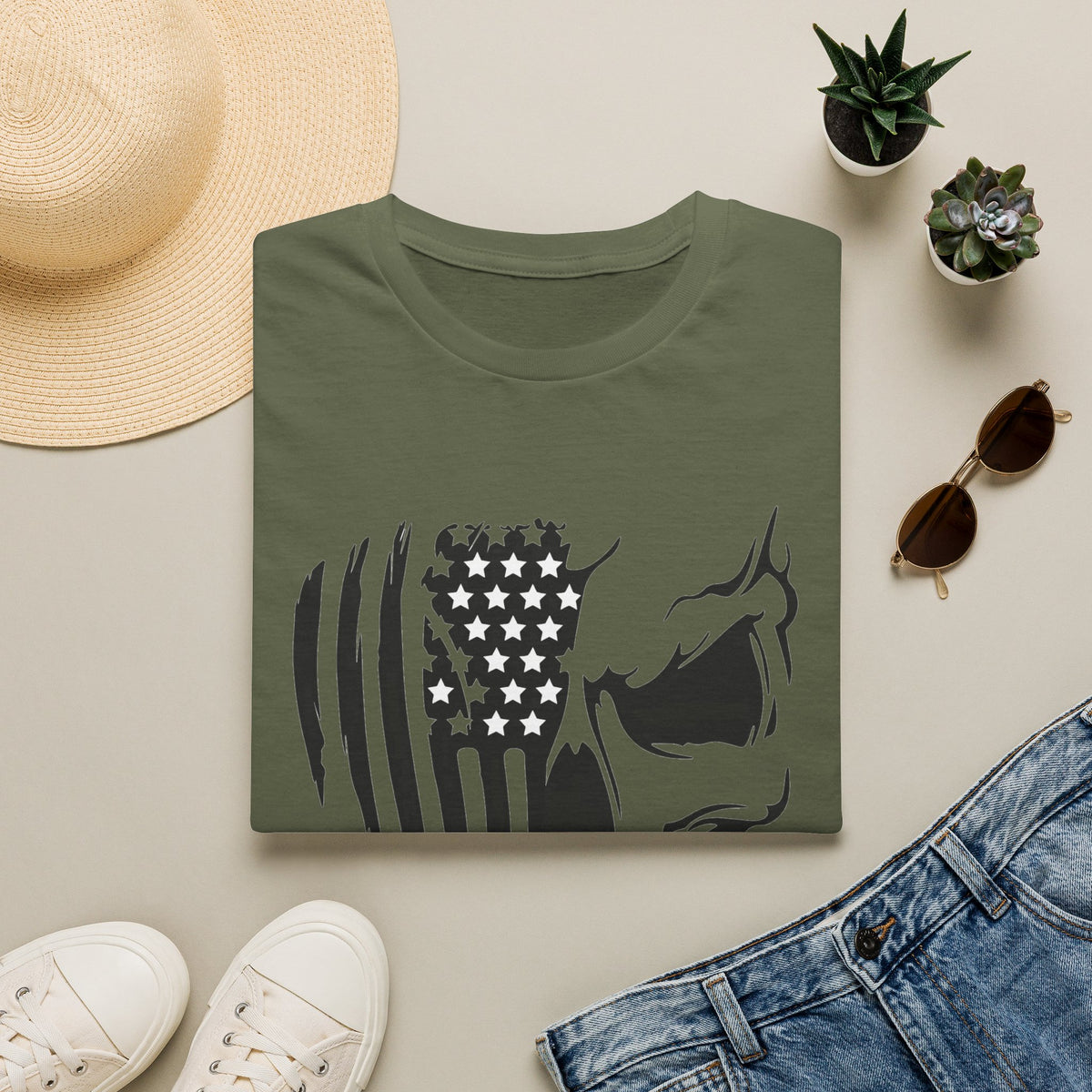 Stars, Stripes & Skulls - Classic Tee