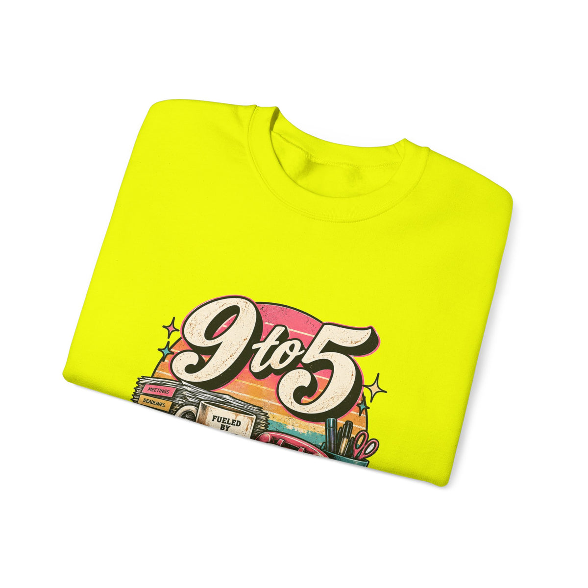 9to5 Make the World Go Round - Crewneck Sweatshirt