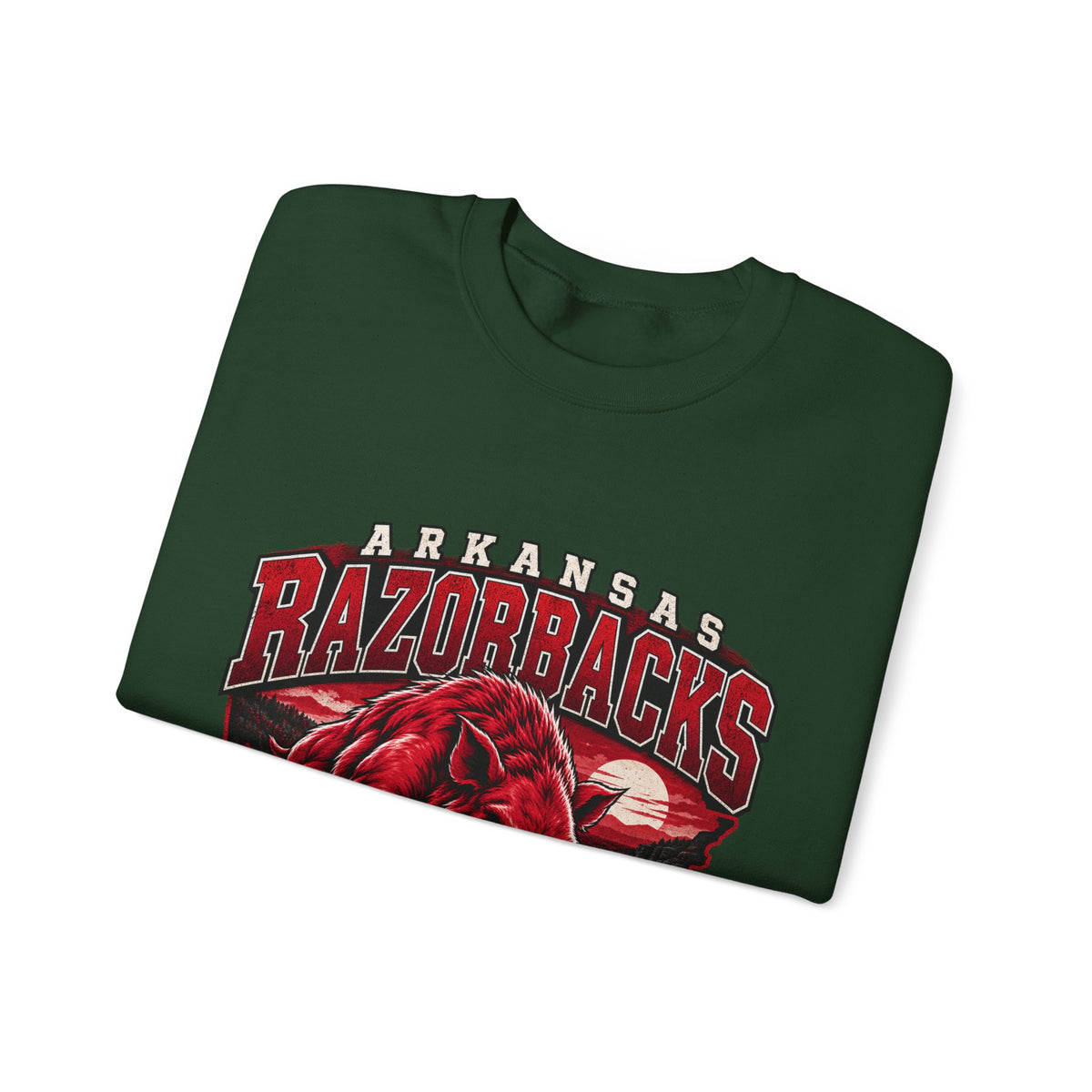 Arkansas Razorbacks State Pride - Crewneck Sweatshirt