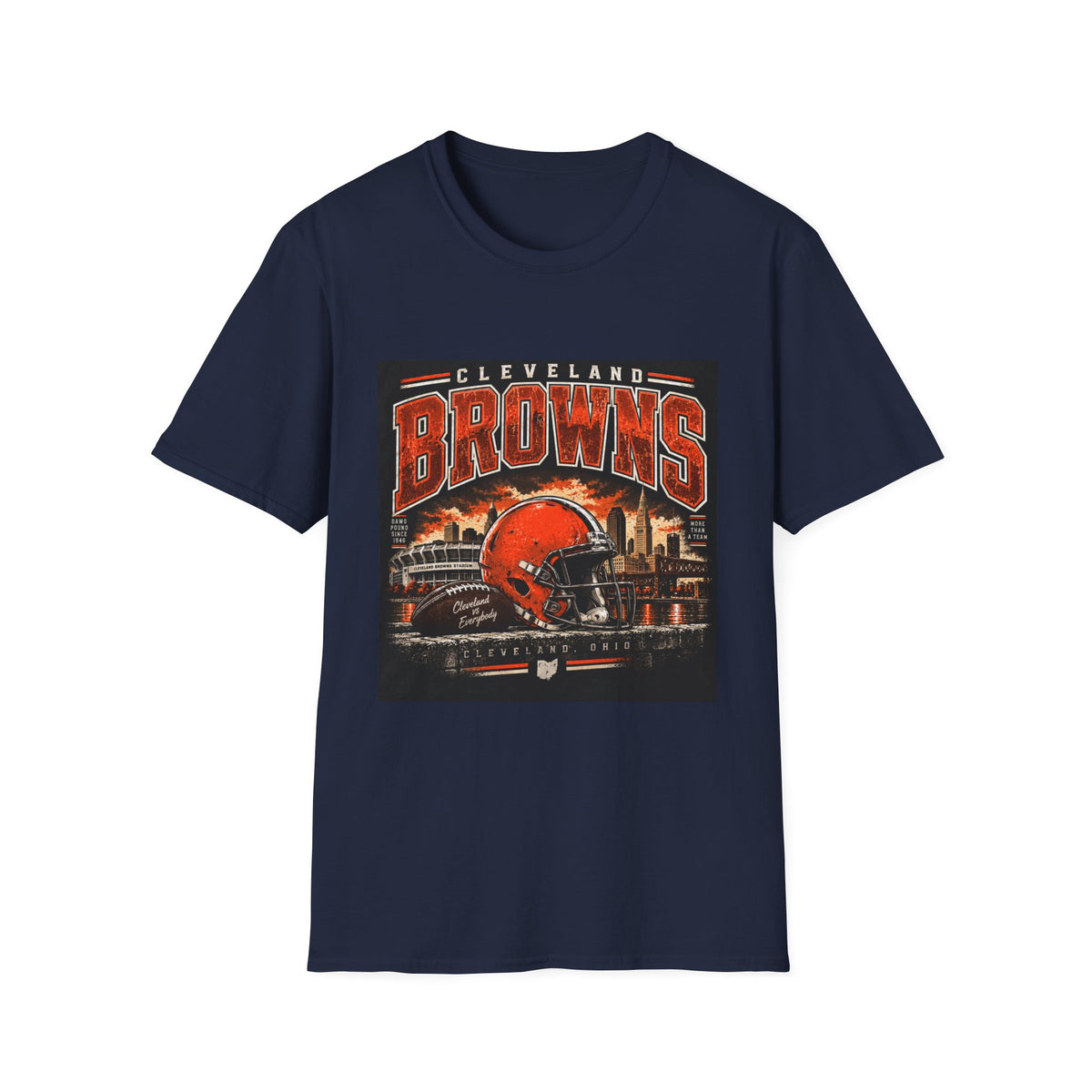 Cleveland Browns Skyline - Classic Tee