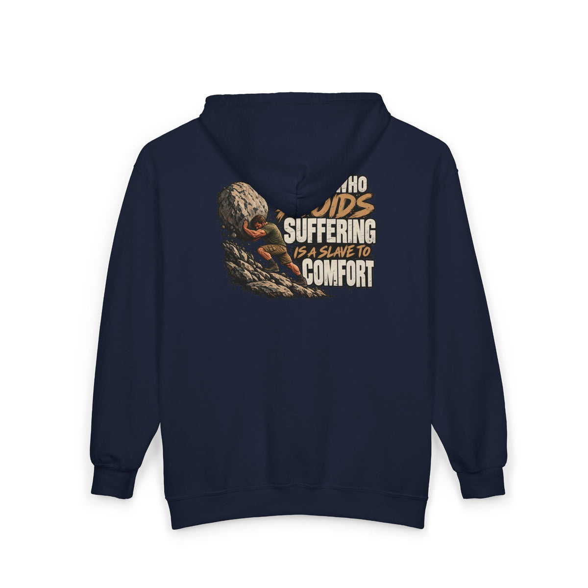 A Man Who Avoids Suffering - Full-Zip Hooded Sweatshirt