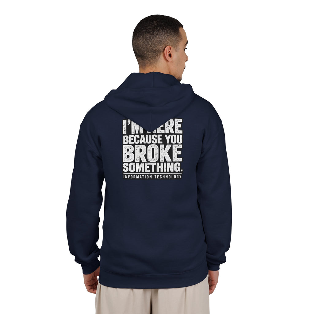 Broke Something - Full-Zip Hooded Sweatshirt