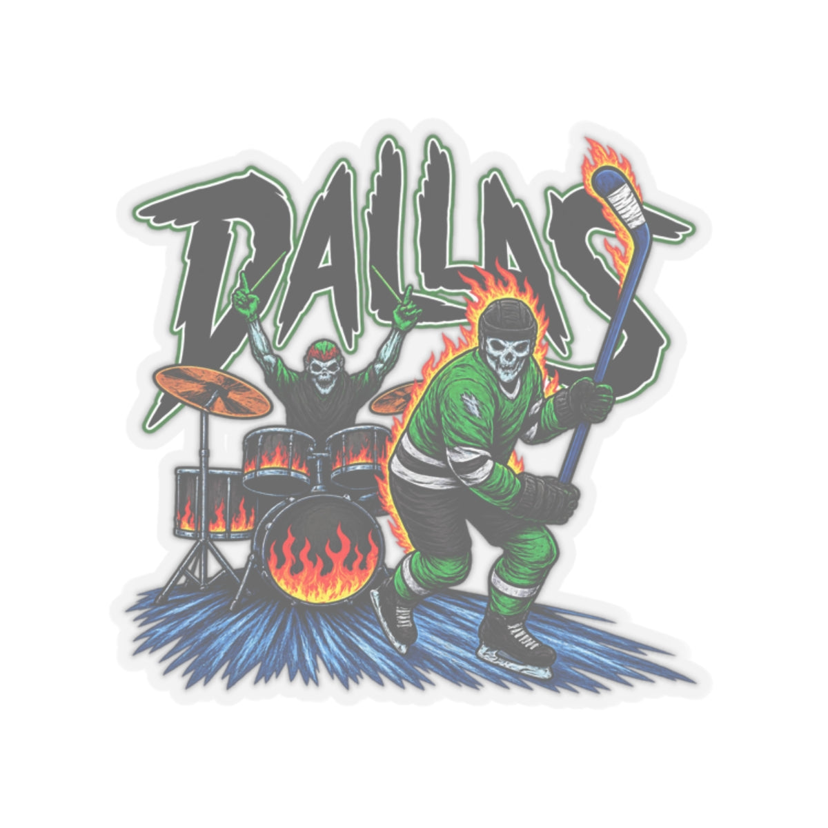 Dallas Stars - Kiss-Cut Sticker