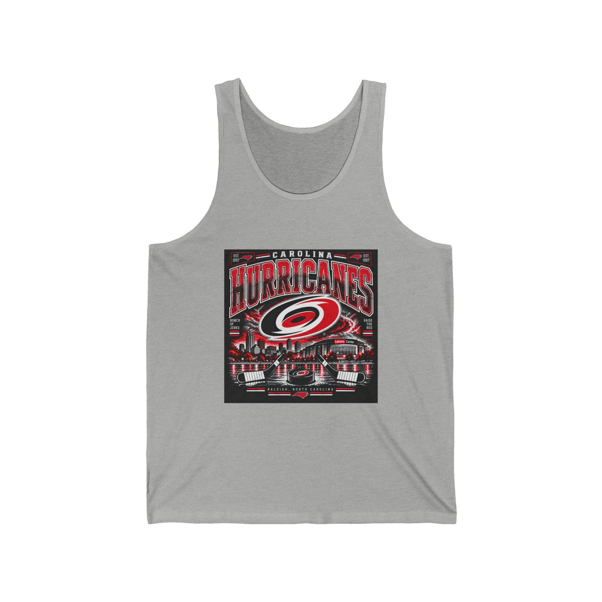 Carolina Hurricanes Skyline - Athletic Tank
