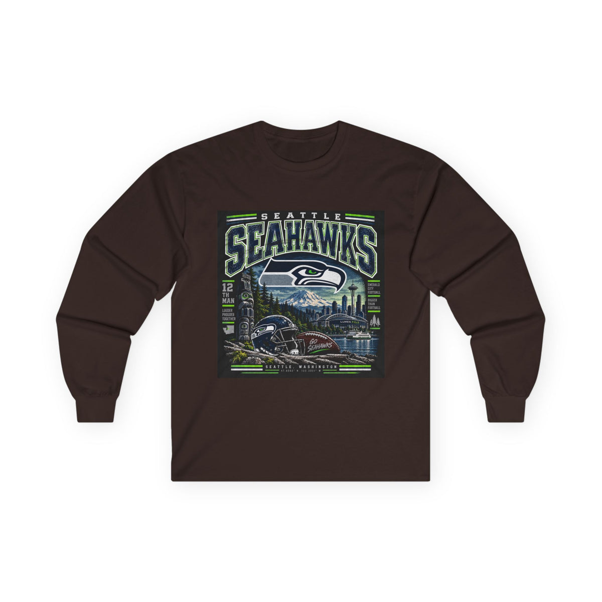 Seattle Seahawks Pride - Unisex Ultra Cotton Long Sleeve Tee