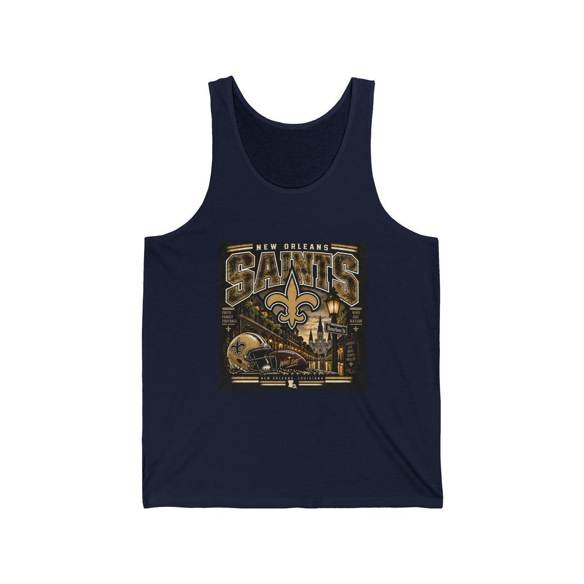 Saints Nation Glory Tee - Athletic Tank