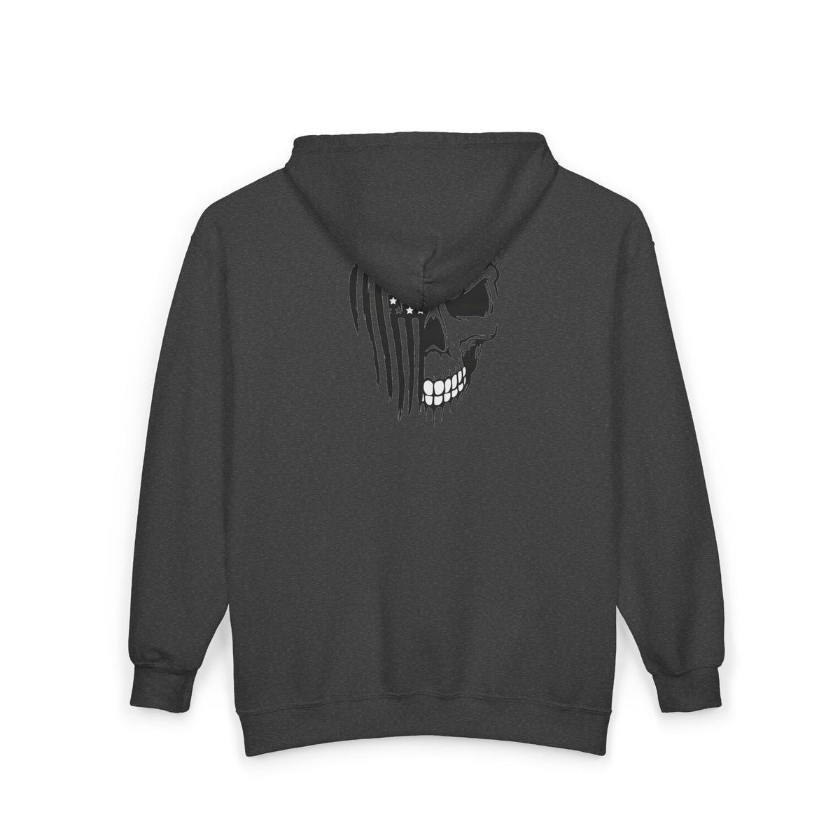Stars, Stripes & Skulls - Full-Zip Hooded Sweatshirt
