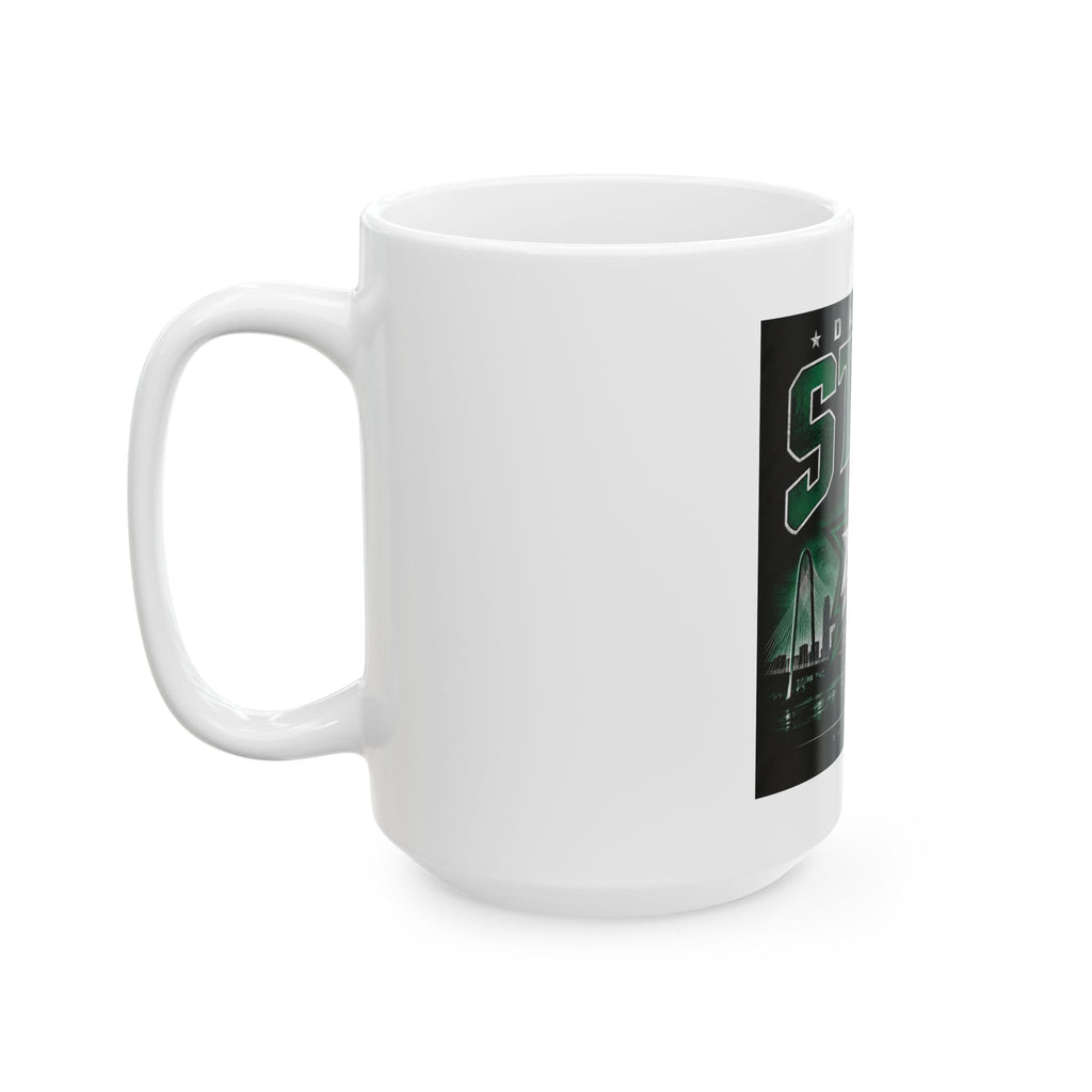 Dallas Stars Skyline Tee - Ceramic Mug 11oz and 15oz