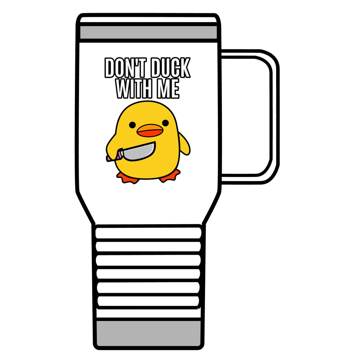 Duck With Me - 20oz Insulated Mug