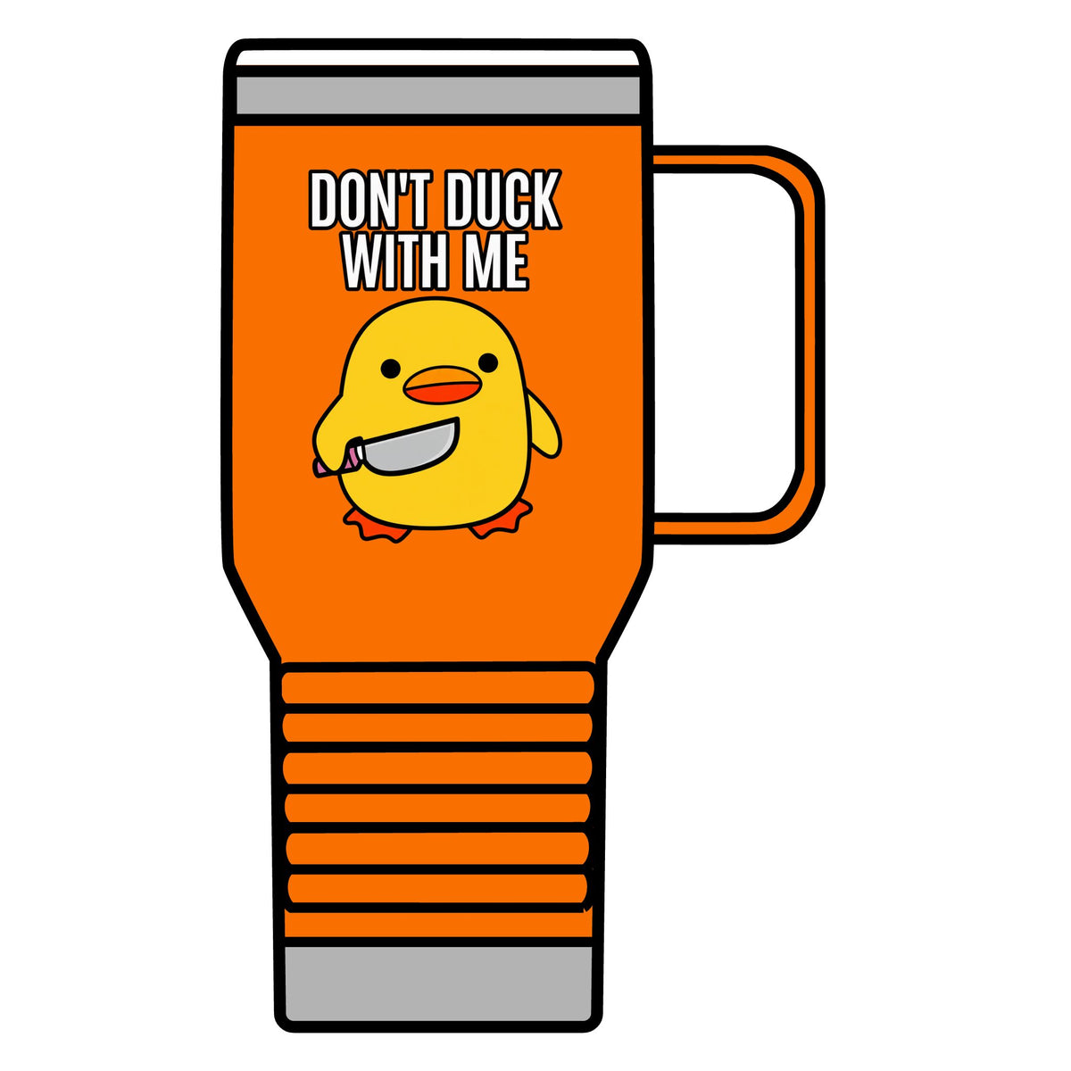 Duck With Me - 20oz Insulated Mug