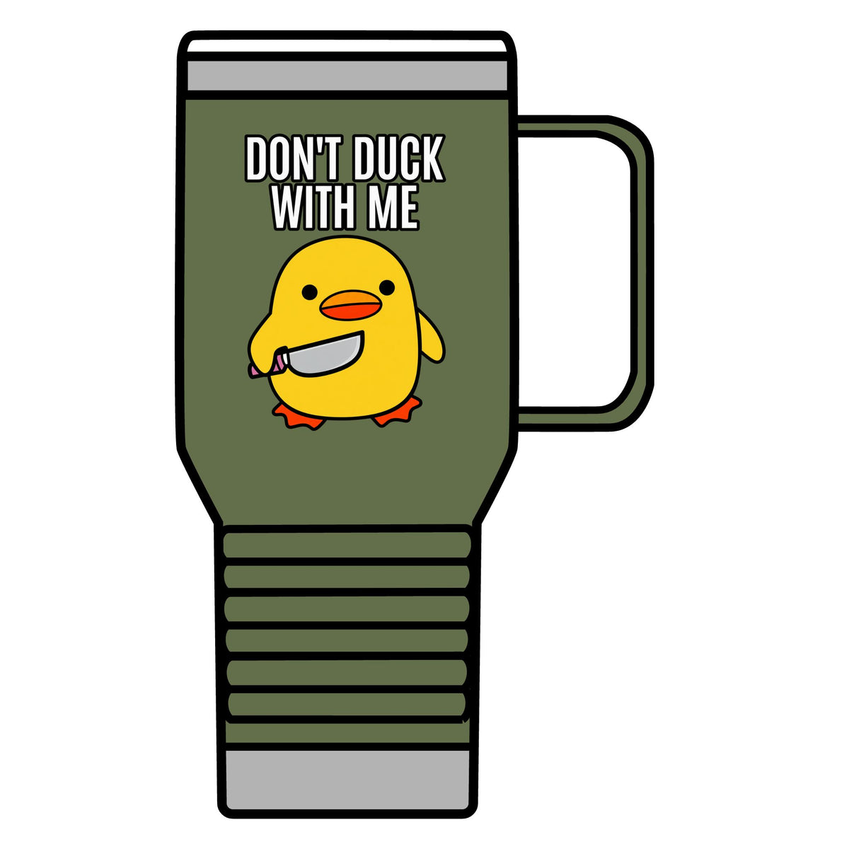 Duck With Me - 20oz Insulated Mug