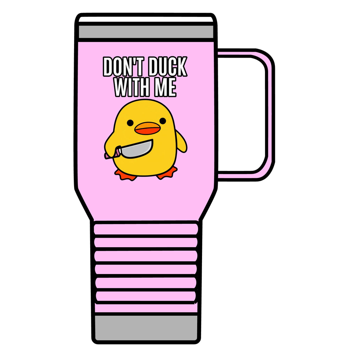 Duck With Me - 20oz Insulated Mug