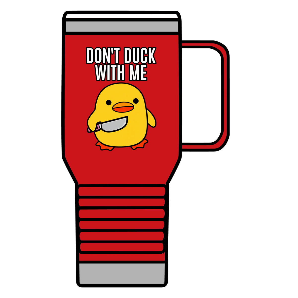 Duck With Me - 20oz Insulated Mug