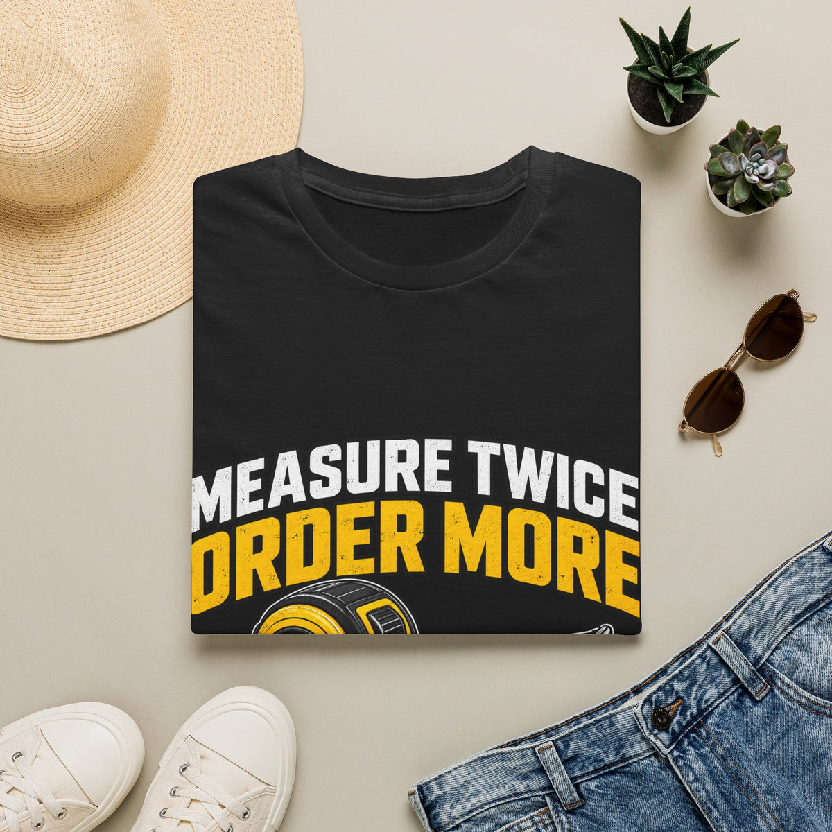 Measure Twice Order More - Classic Tee