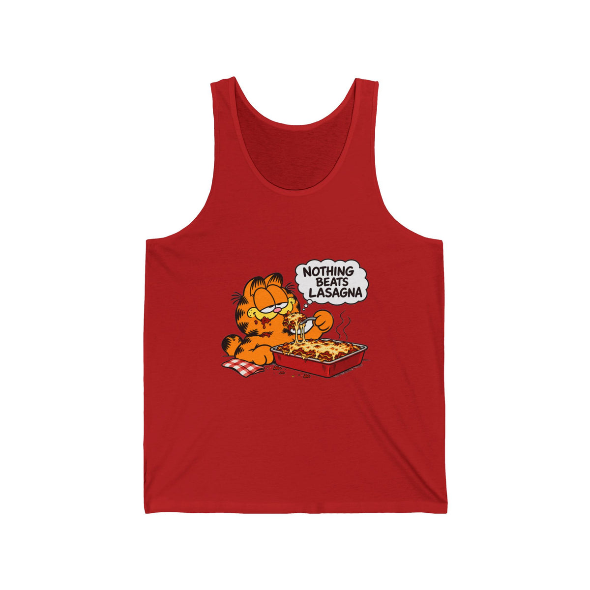 Nothing Beats Lasagna - Athletic Tank