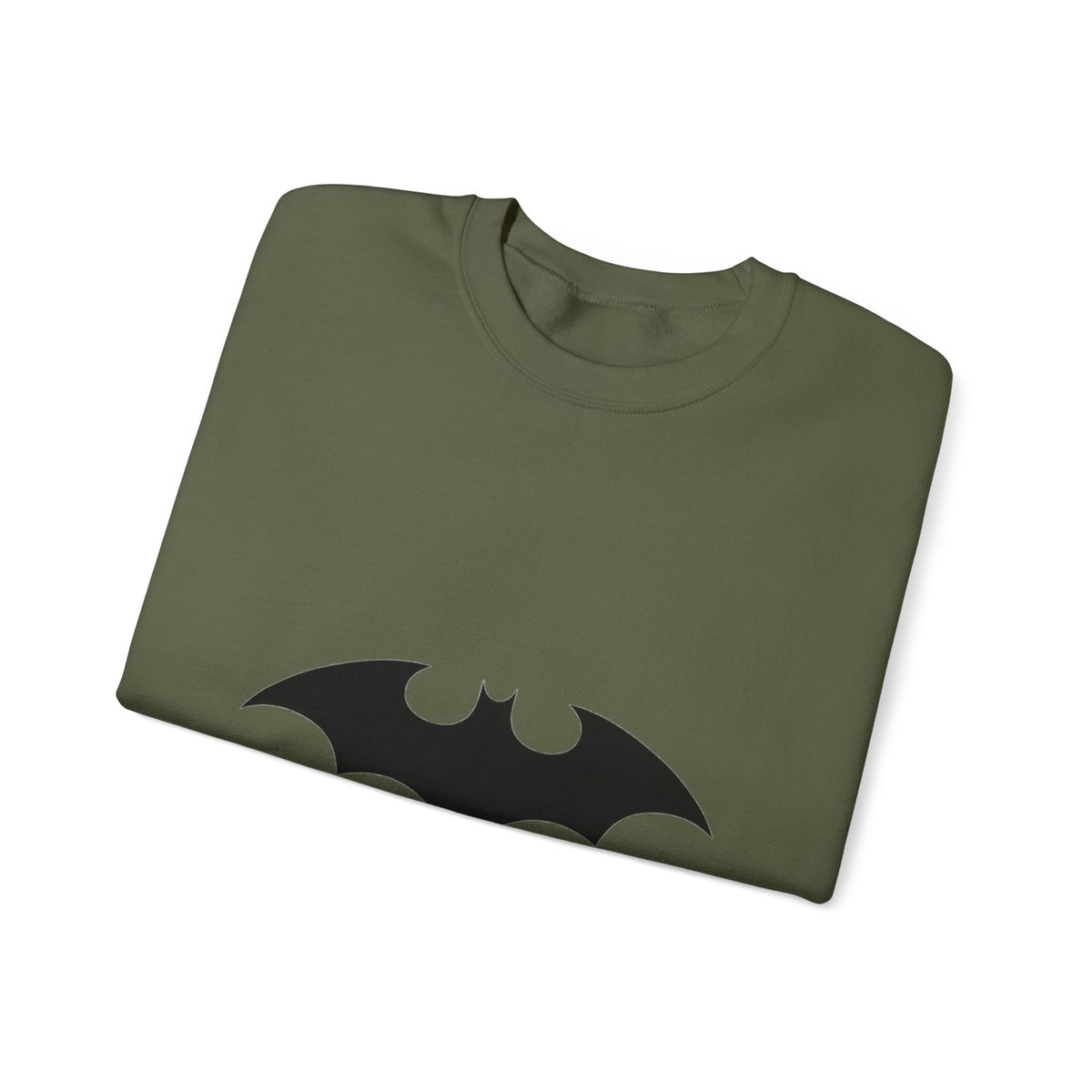 Midnight Bat Emblem - Crewneck Sweatshirt