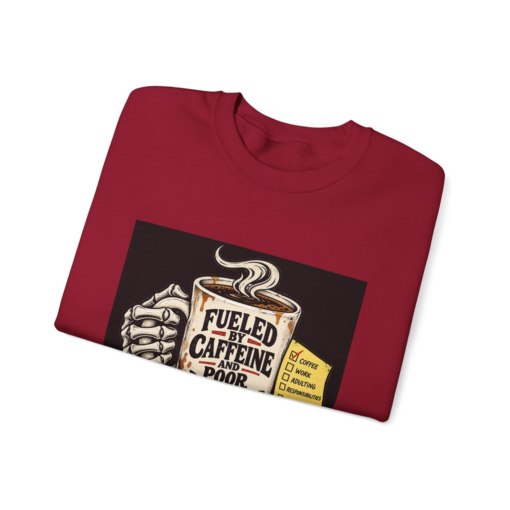 Fueled by Caffeine - Crewneck Sweatshirt