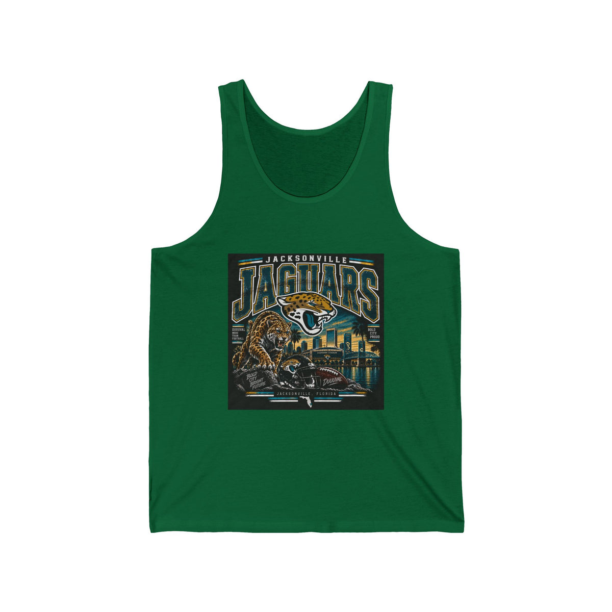 Jacksonville Jaguars Pride - Athletic Tank