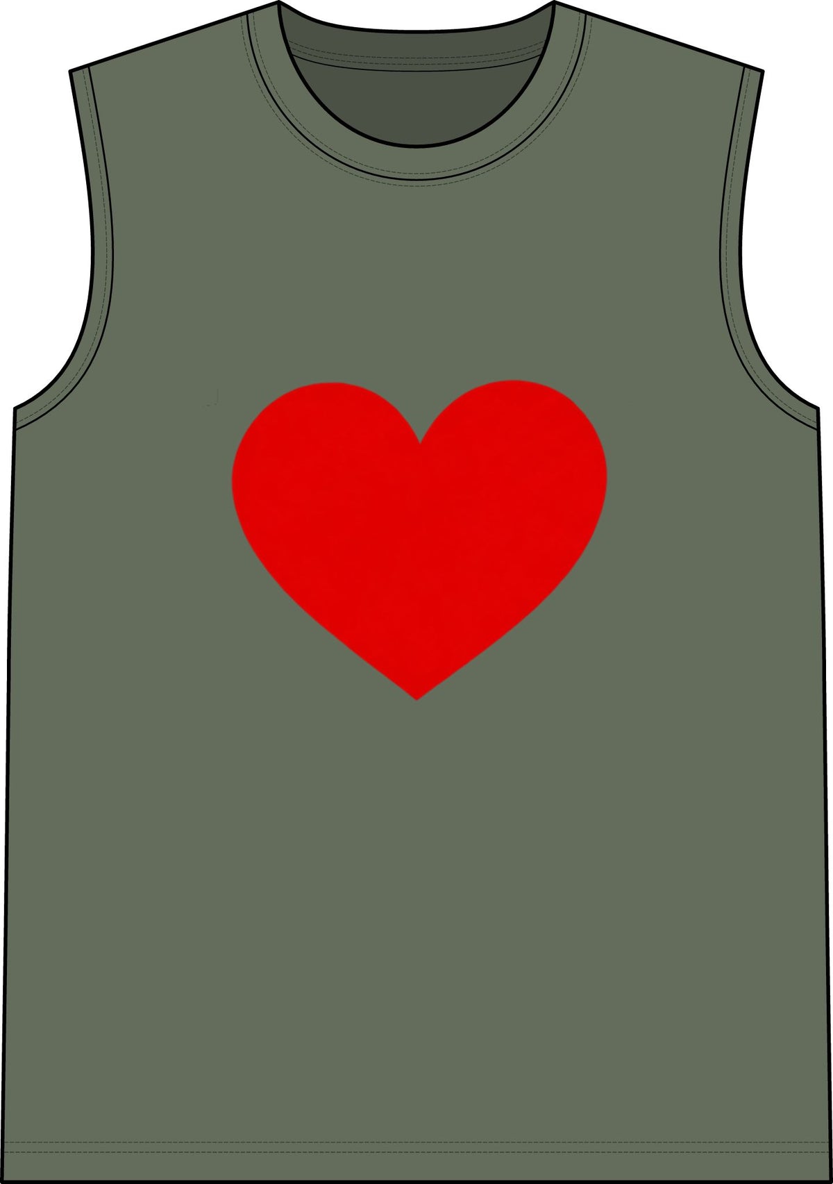Heart - Classic Tank