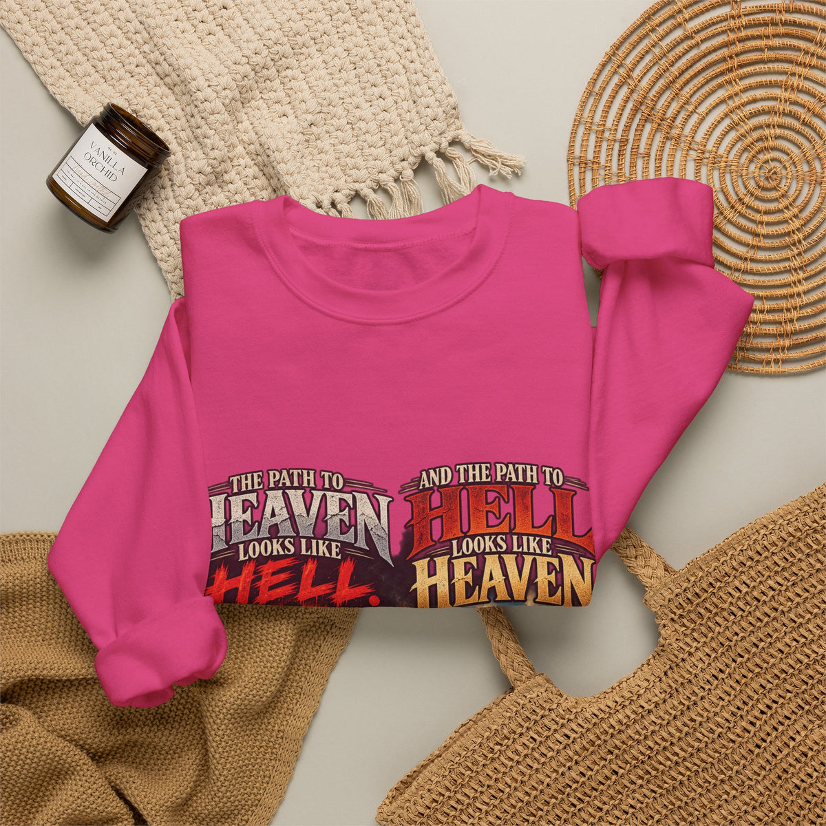 Path To Heaven Path To Hell - Crewneck Sweatshirt