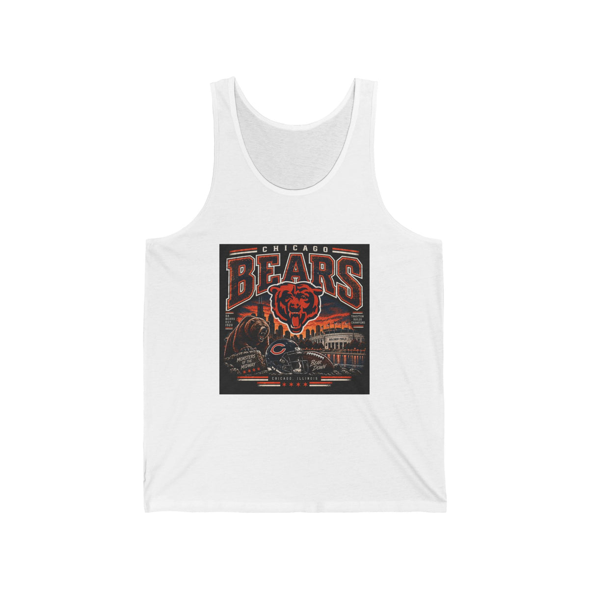 Chicago Bears Pride - Athletic Tank