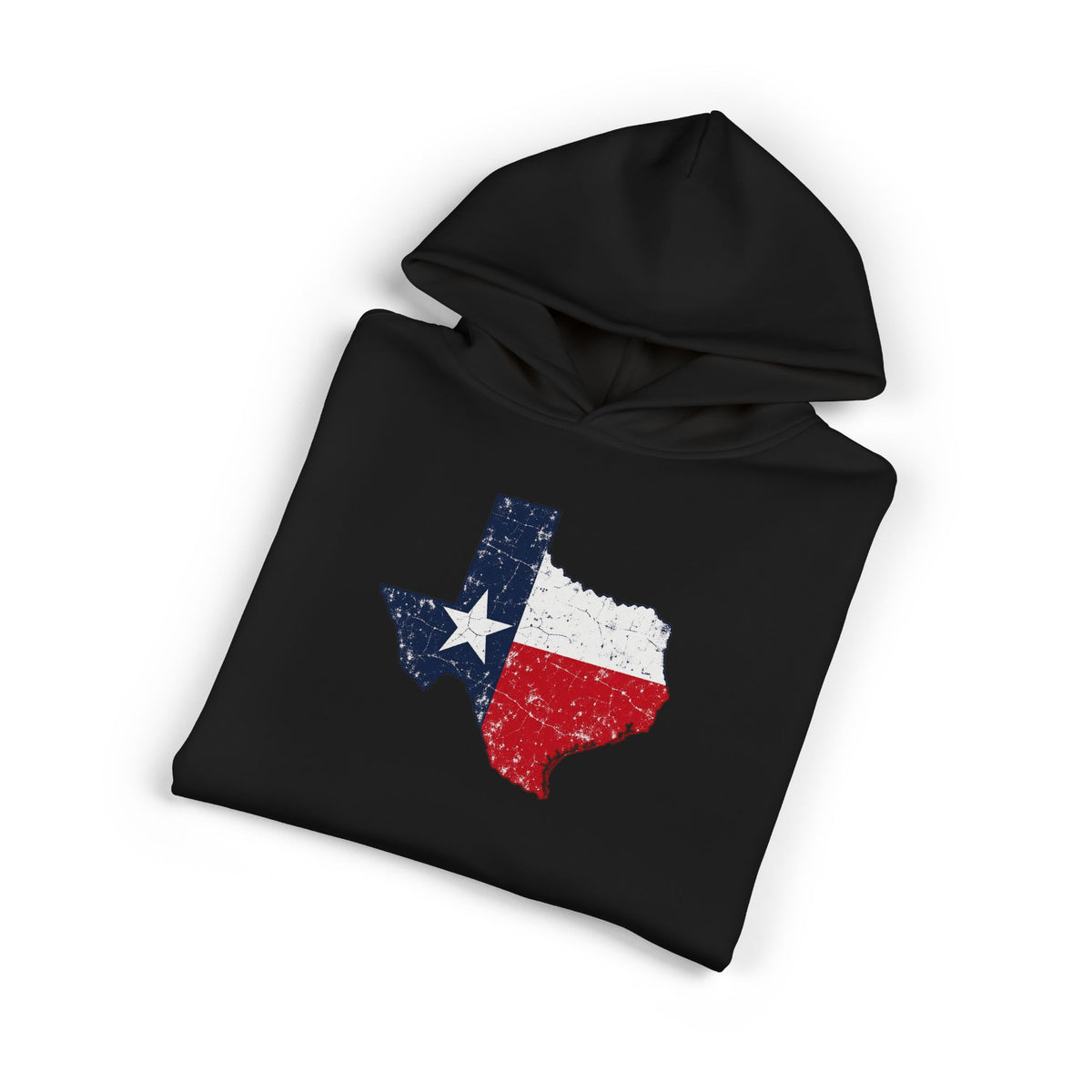 Weathered Texas Flag - Hoodie