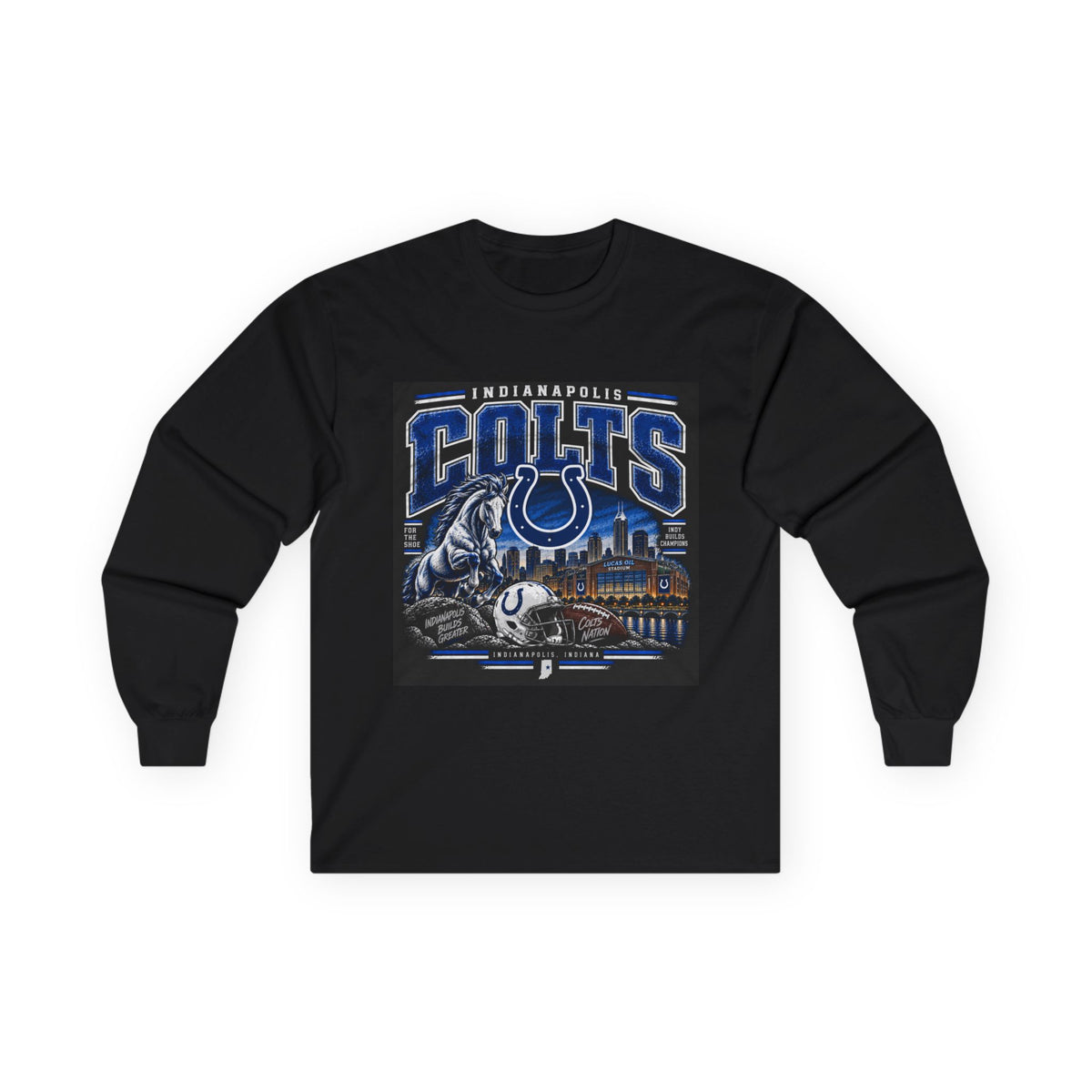 Colts Nation Indianapolis - Unisex Ultra Cotton Long Sleeve Tee