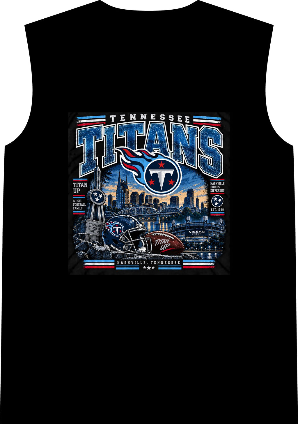 Tennessee Titans Nashville Pride - Classic Tank