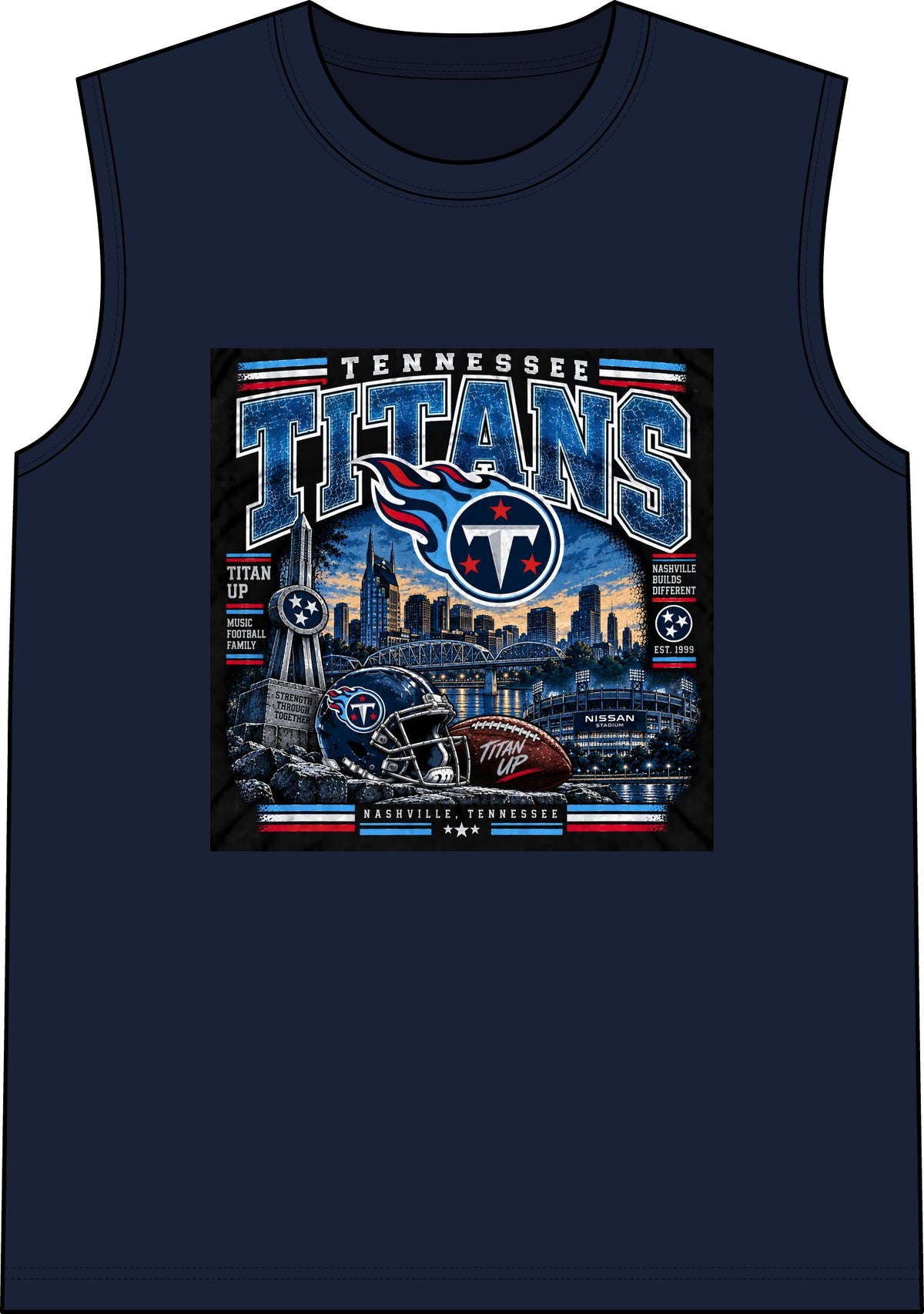 Tennessee Titans Nashville Pride - Classic Tank