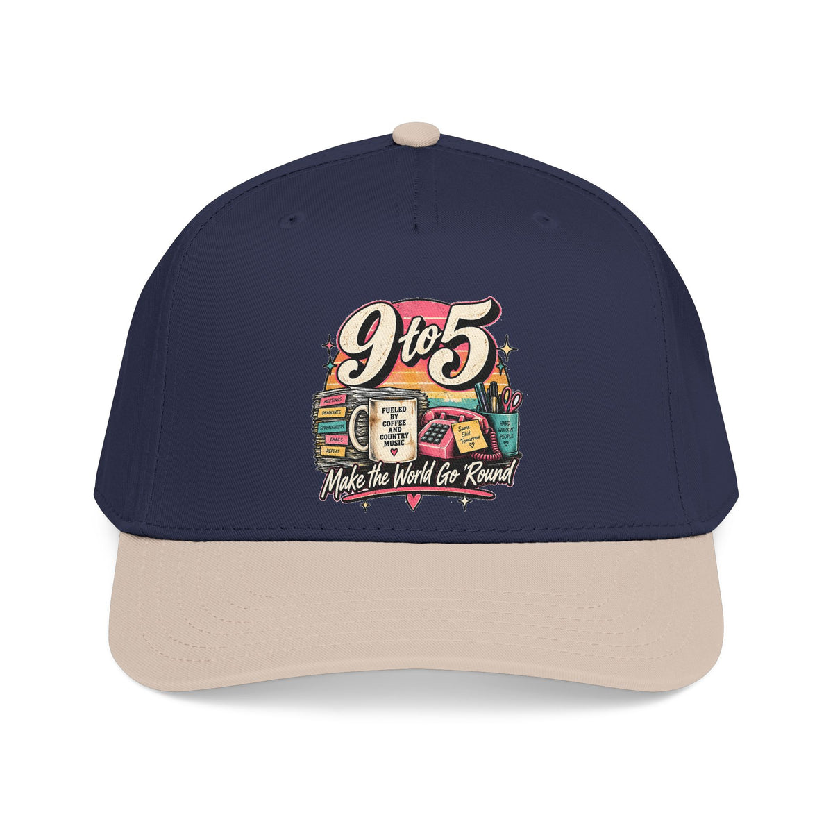 9to5 Make the World Go Round - OTTO Baseball Hat