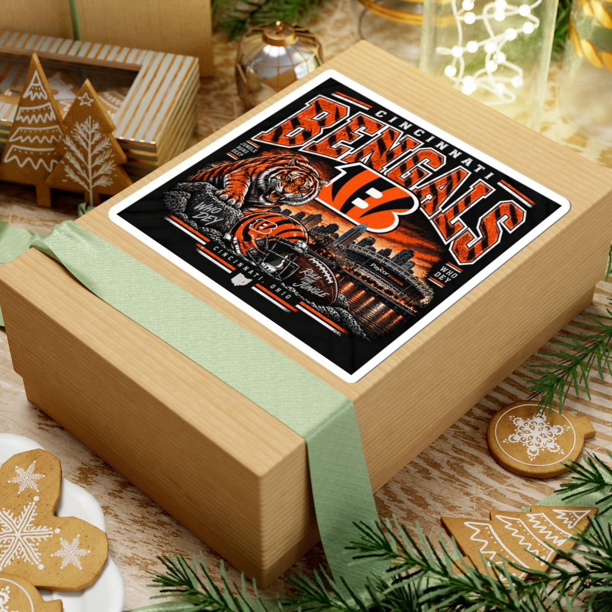Cincinnati Bengals - Kiss-Cut Sticker