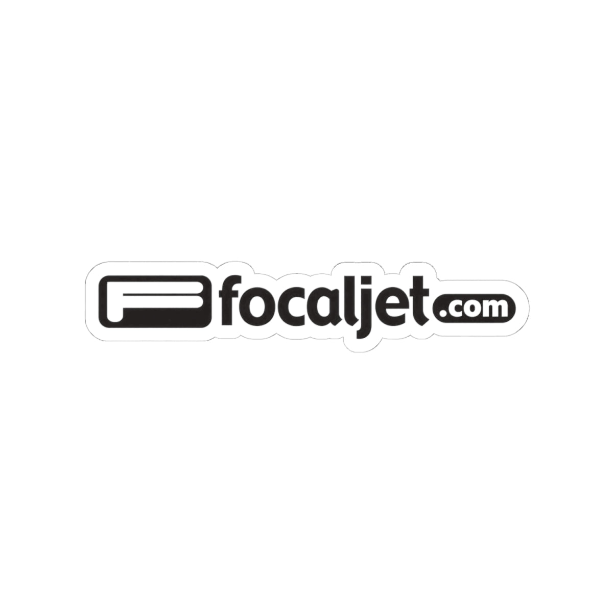 FocalJet Classic Logo - Kiss-Cut Sticker