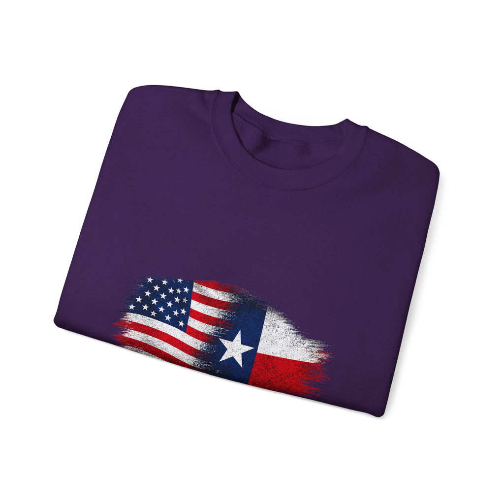 American by Birth, Texan by Choice - Crewneck Sweatshirt