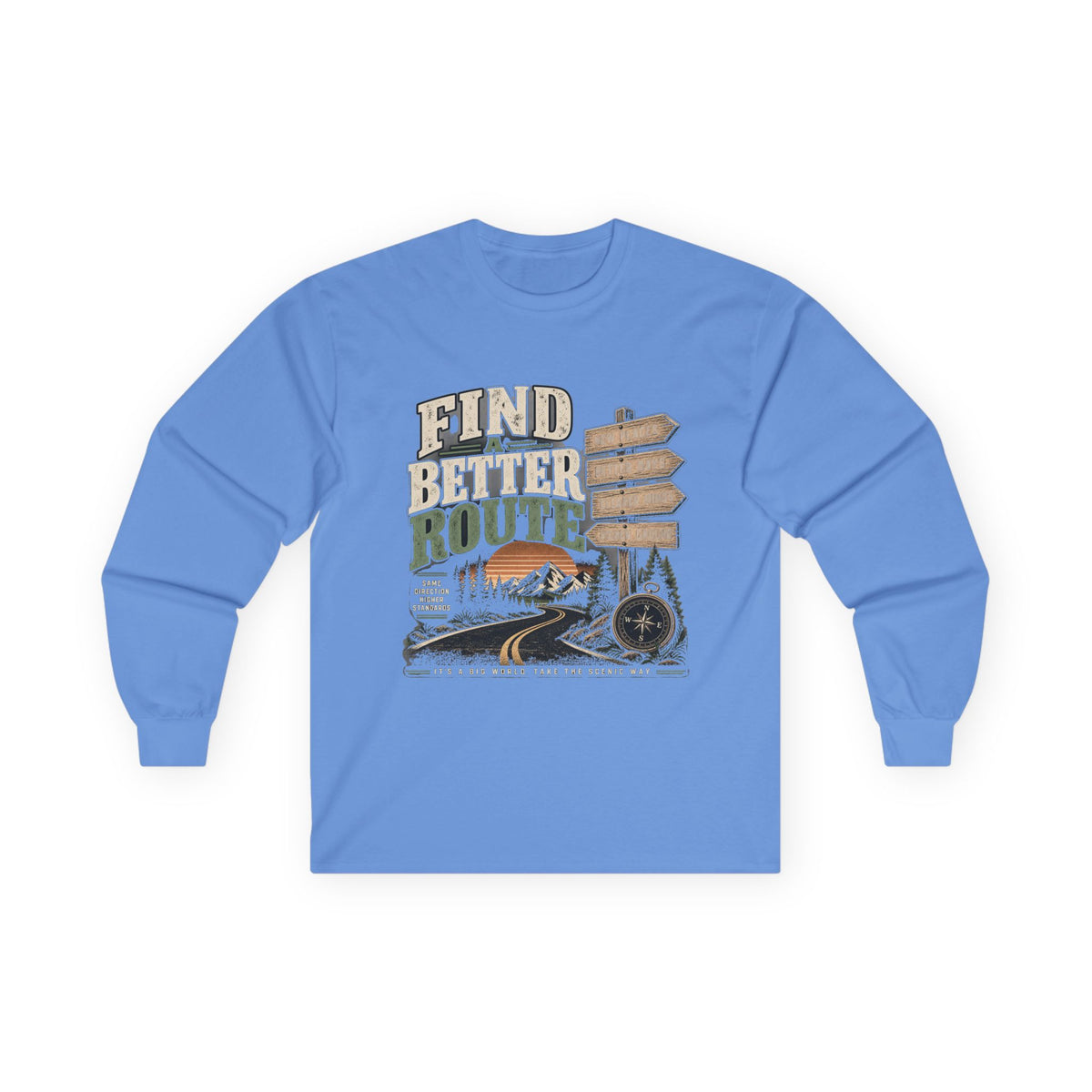 Find A Better Route - Unisex Ultra Cotton Long Sleeve Tee