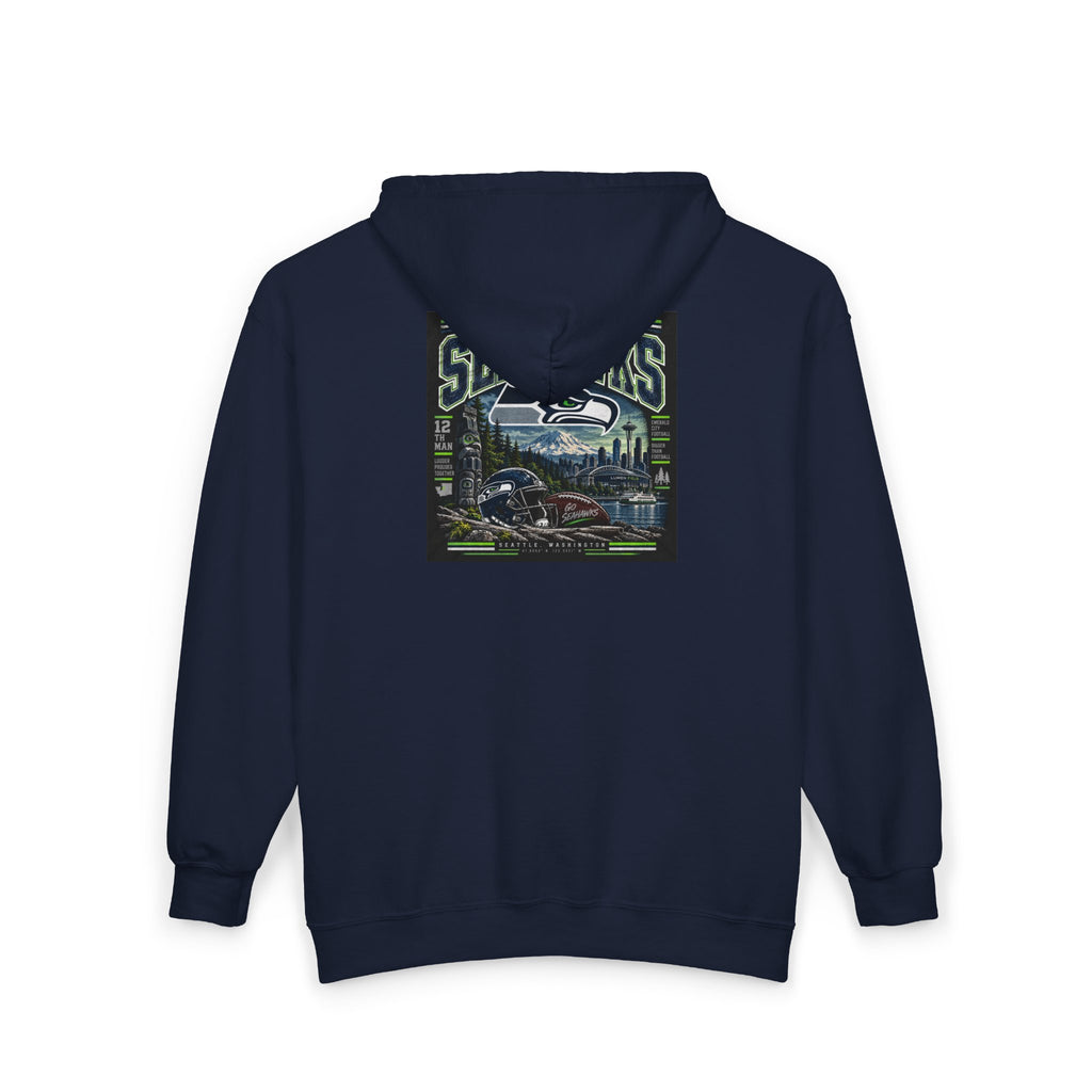 Seattle Seahawks - Full-Zip Hooded Sweatshirt