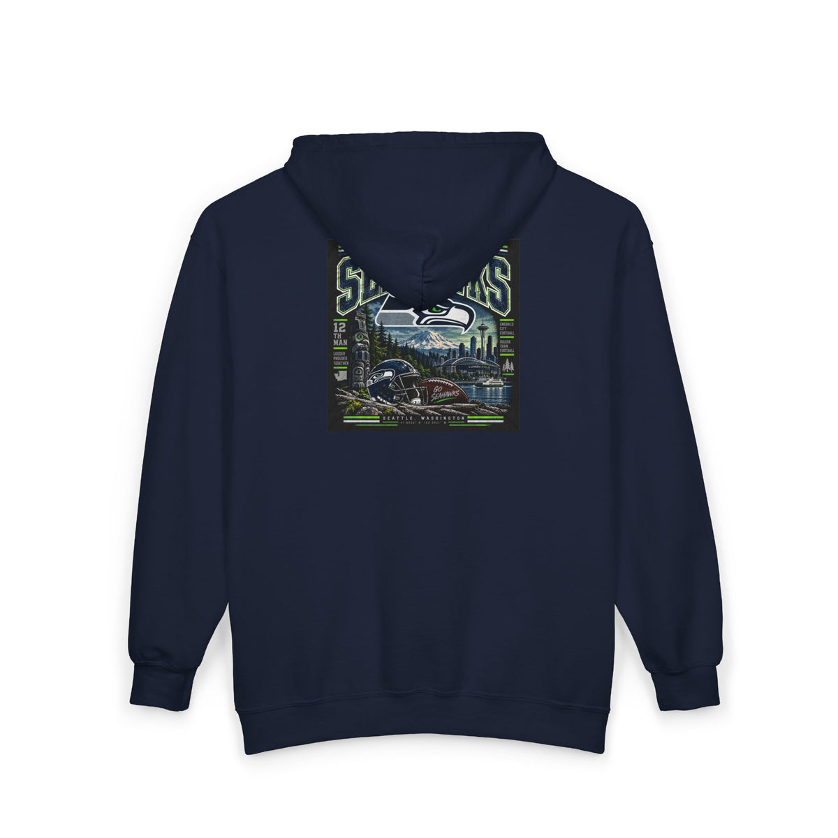 Seattle Seahawks - Full-Zip Hooded Sweatshirt