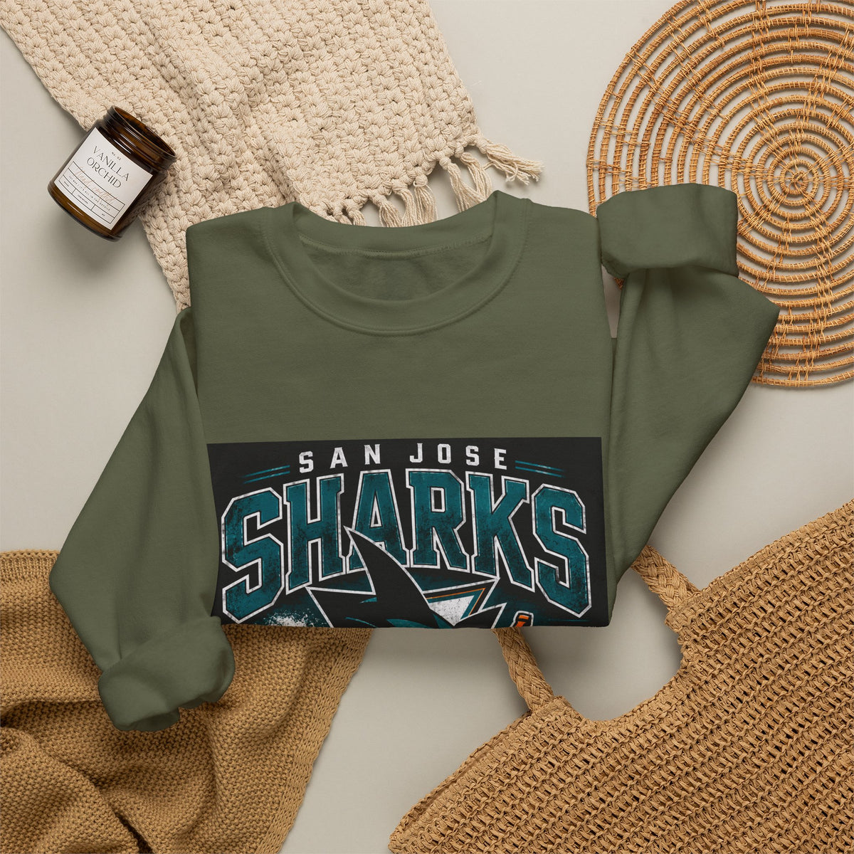 San Jose Sharks - Crewneck Sweatshirt