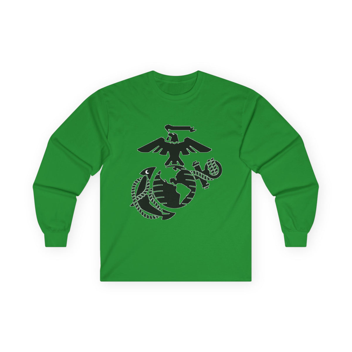 Eagle, Globe & Anchor Emblem - Unisex Ultra Cotton Long Sleeve Tee