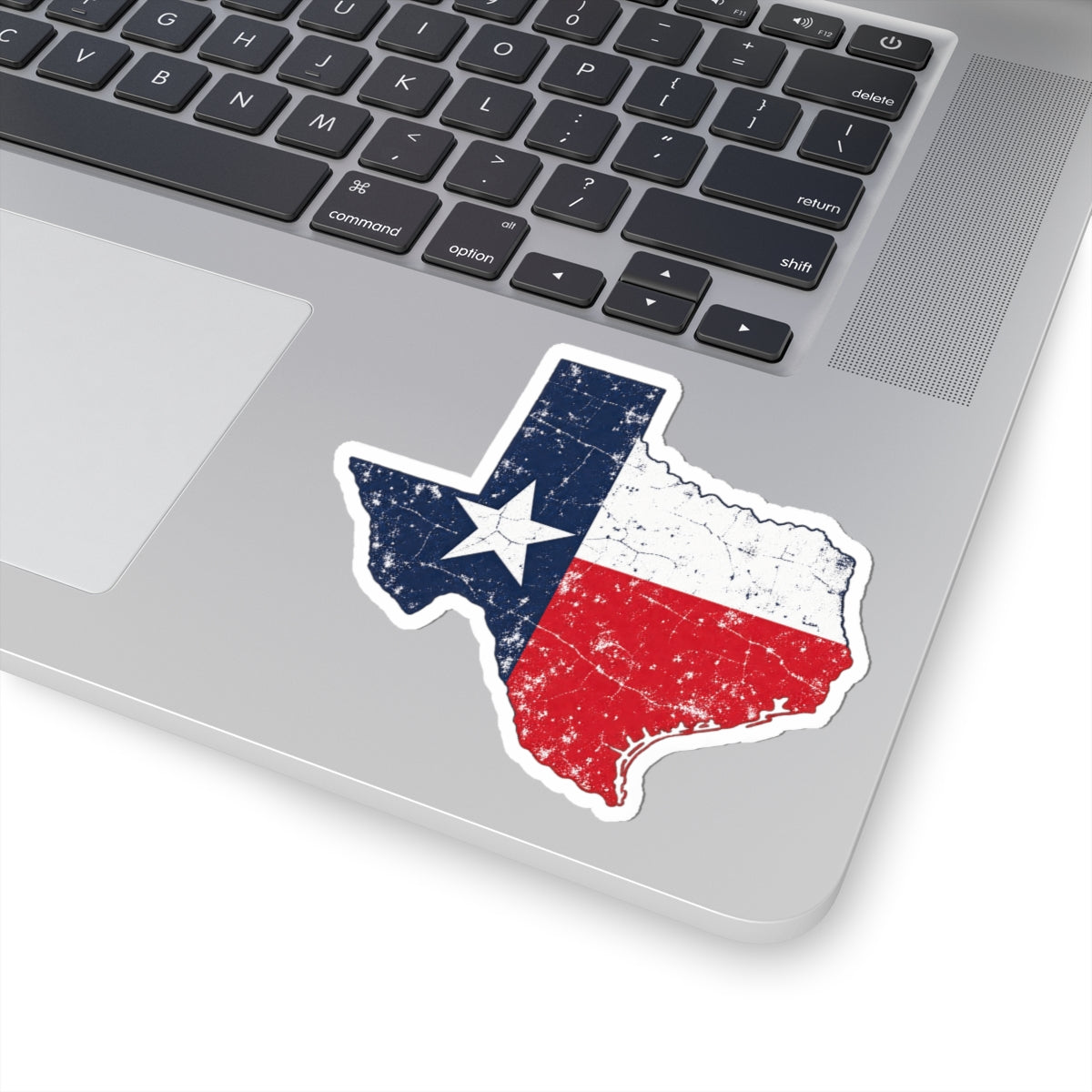 Weathered Texas Flag - Kiss-Cut Sticker